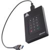 Apricorn 2TB Aegis Fortress L3- FIPS Level 3 Validated USB 3.0 Hardware Encrypted Portable Drive (AFL3-2TB) , black view 4