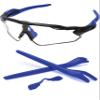 PapaViva Replacement Nose Pads & Ear Socks Rubber Kits for Oakley Radar EV Path OO9208 / Radar EV Pitch OO9211 Sunglass - Blue view 2