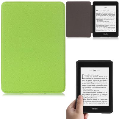 Artyond Case For 6" Kindle Paperwhite (10th Generation, 2018 Release), Thinnest Lightweight PU Leather Cover with Smart Auto Sleep/Wake Case for Amazon Kindle Paperwhite 2018 E-Reader, Green