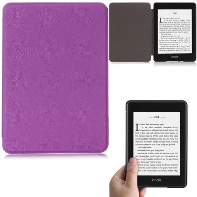 Artyond Case For 6" Kindle Paperwhite (10th Generation, 2018 Release), Thinnest Lightweight PU Leather Cover with Smart Auto Sleep/Wake Case for Amazon Kindle Paperwhite 2018 E-Reader, Purple