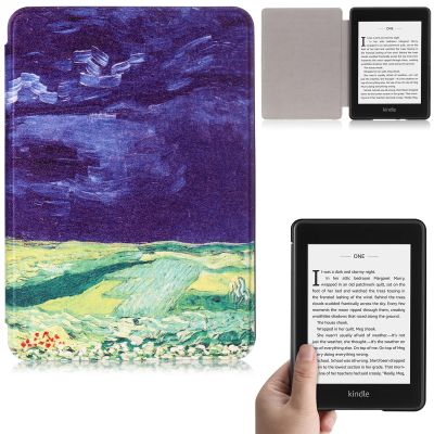 Artyond Case For 6" Kindle Paperwhite (10th Generation, 2018 Released), Thinnest Lightweight PU Leather Smart Cover with Auto Sleep/Wake for Amazon Kindle Paperwhite 2018 E-Reader, Scenery