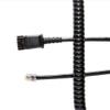 JPL BL-02+P Headset Connection Cable with Plantronics Compatible QD view 1
