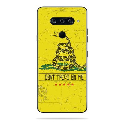 MightySkins Skin Compatible with LG V40 ThinQ - Dont Tread | Protective, Durable, and Unique Vinyl Decal wrap Cover | Easy to Apply, Remove, and Change Styles | Made in The USA