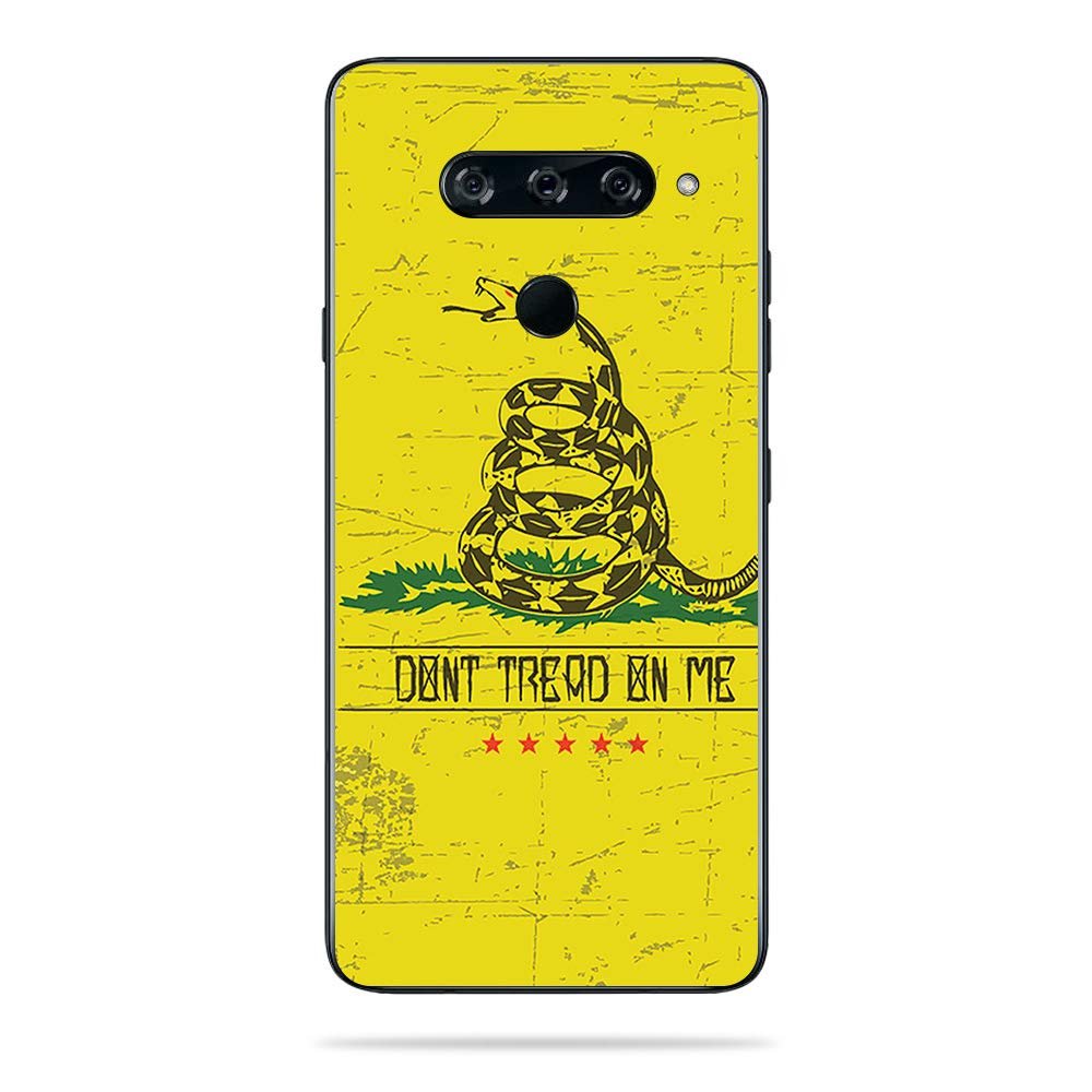 MightySkins Skin Compatible with LG V40 ThinQ - Dont Tread | Protective, Durable, and Unique Vinyl Decal wrap Cover | Easy to Apply, Remove, and Change Styles | Made in The USA
