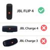 co2CREA Hard Travel Case Replacement for JBL Flip 7 6 5 Waterproof Portable Speaker (Black Case + Inside Ocean Blue) view 2