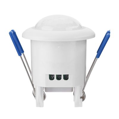 Infrared Motion 360 Degrees Cone Angle Detecting Range, Temperature Compensation, Infrared PIR Motion with Time Delay for Ceiling Light 100-240V