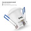 Infrared Motion 360 Degrees Cone Angle Detecting Range, Temperature Compensation, Infrared PIR Motion with Time Delay for Ceiling Light 100-240V view 3