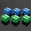Davitu 20PCS/LOT KF301-2P KF301-5.0-2P KF301 Screw 2Pin 5.0mm Straight Pin PCB Screw Terminal Block Connector Blue and green - (Color: Green) view 1
