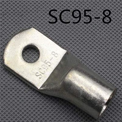 Davitu 1piece SC(JGK)95-8 tinned copper cable lugs crimp type Electric power fittings equipment contact B type