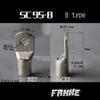 Davitu 1piece SC(JGK)95-8 tinned copper cable lugs crimp type Electric power fittings equipment contact B type view 2