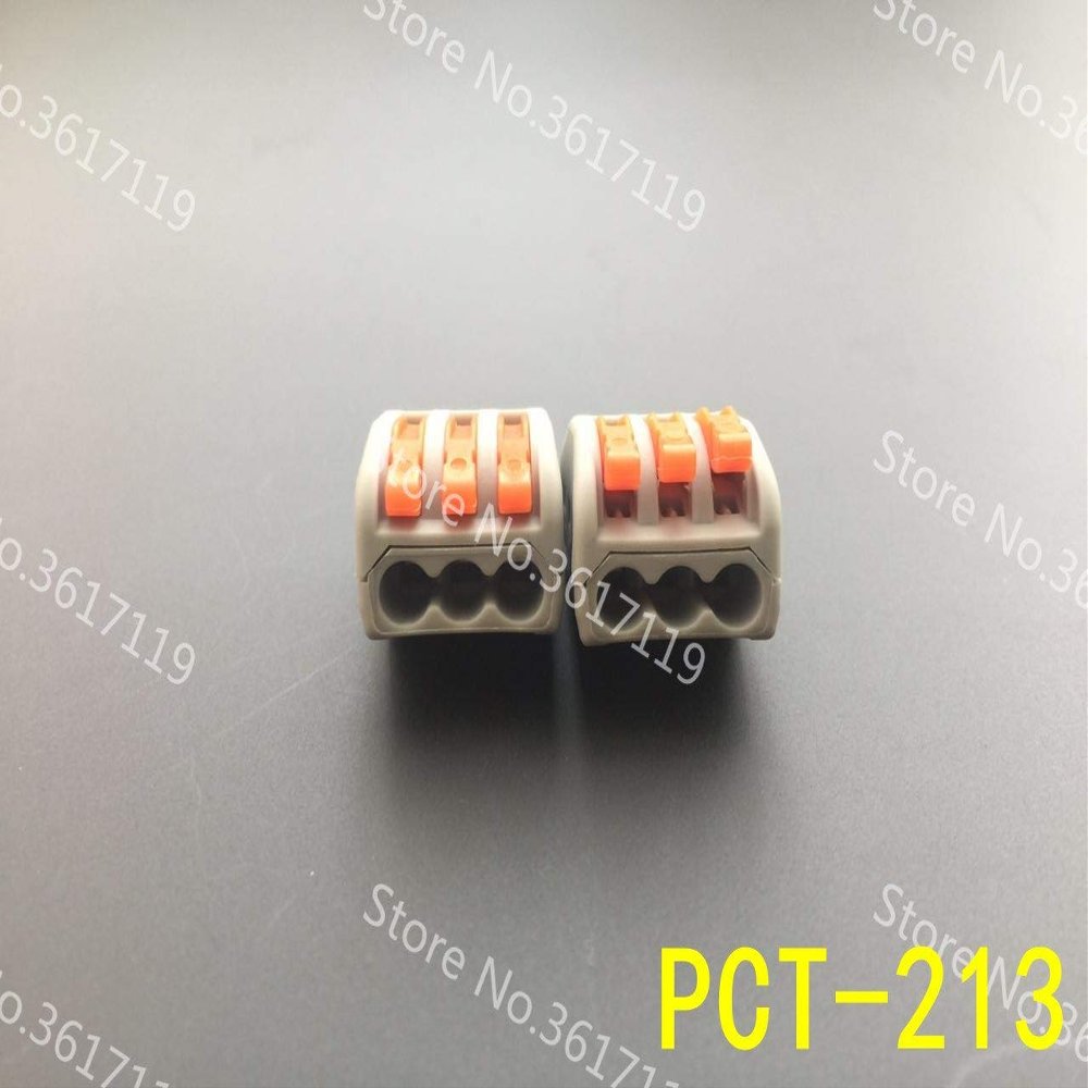 Davitu 100PCS/LOT PCT-213(222-413) Wire connector wiring artifact electrical fittings terminal