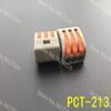 Davitu 100PCS/LOT PCT-213(222-413) Wire connector wiring artifact electrical fittings terminal view 4