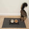 Polymat 3ft x 4ft 3'x4' Grey Charcoal Roll 1 Yard of Polymat: Multipurpose Mat use for Carpeting Subwoofers DIY Projects Shelf Lining Toolbox Lockbox Closet mat Cat Dog Pet Food Area School Classroom view 4