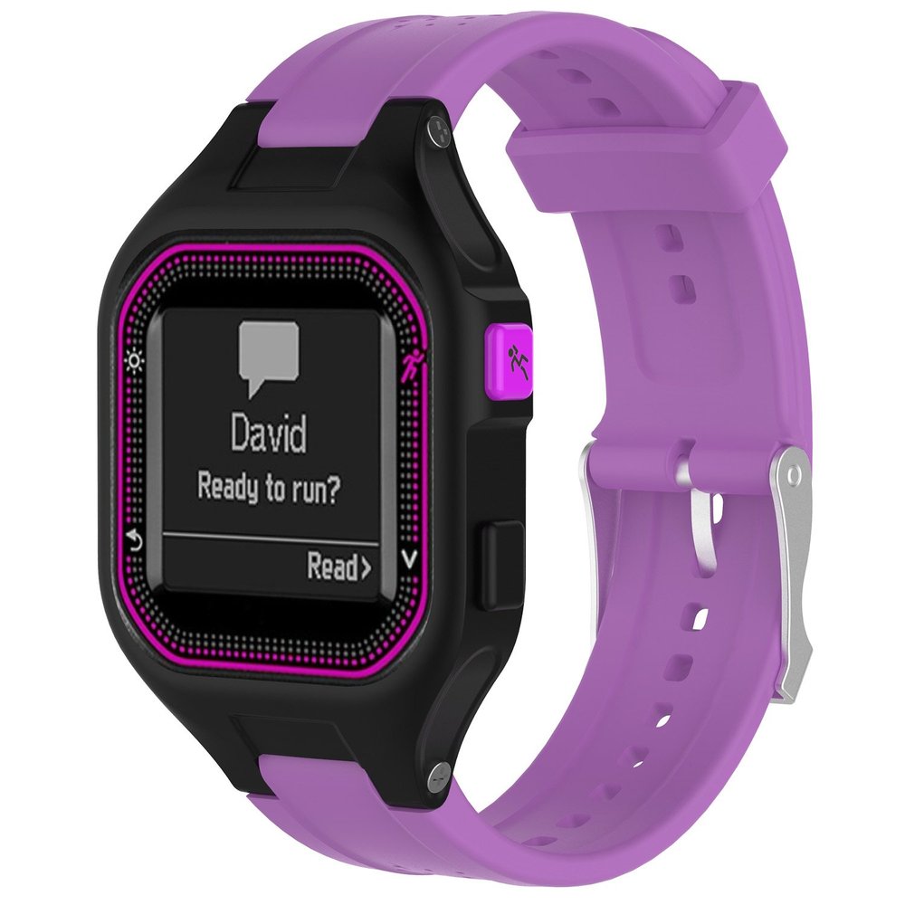 Band for Garmin Forerunner 25, Soft Silicone Replacement Watch Band Strap for Garmin Forerunner 25