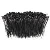 1000Pcs Nylon Cable Zip Ties Self-locking 6 Inch Black view 1