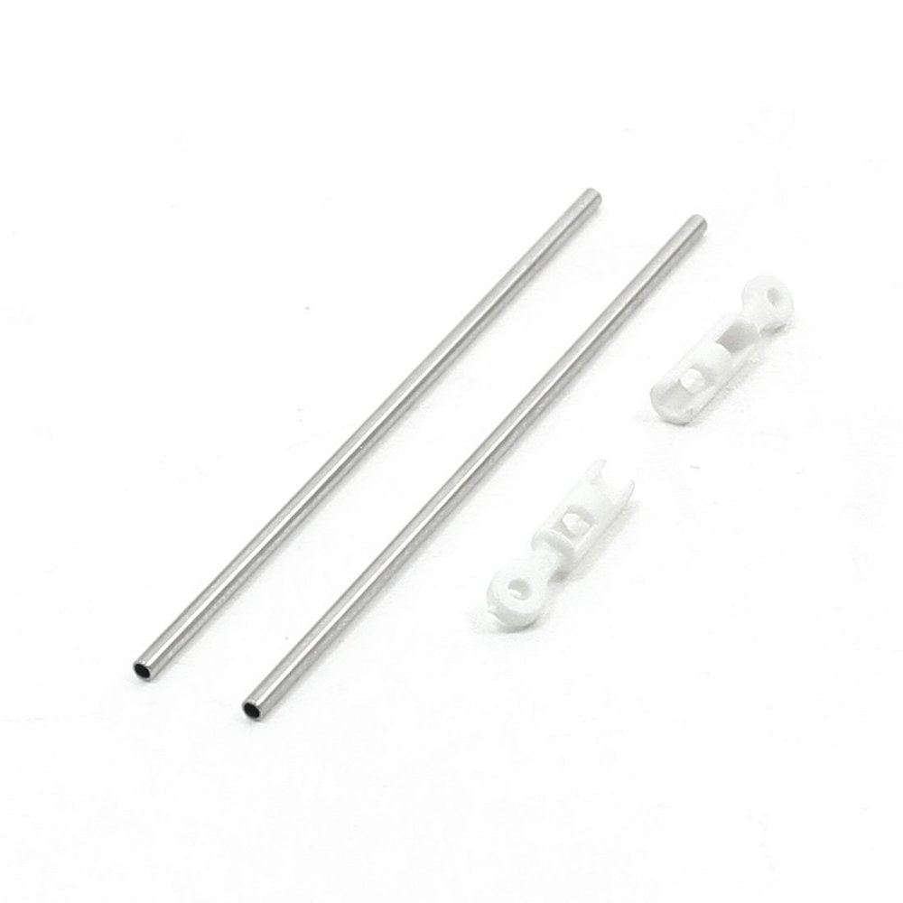 Aexit 2PCS White Electrical equipment Replacement Tail Bracing Tubes for 33008 RC Airplane