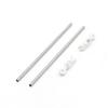 Aexit 2PCS White Electrical equipment Replacement Tail Bracing Tubes for 33008 RC Airplane view 1