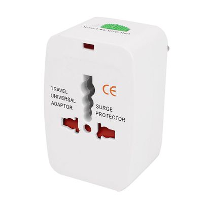 Aexit AU EU Distribution electrical UK US Worldwide Plug AC 110V-250V Surge Protector Travel Universal Adaptor