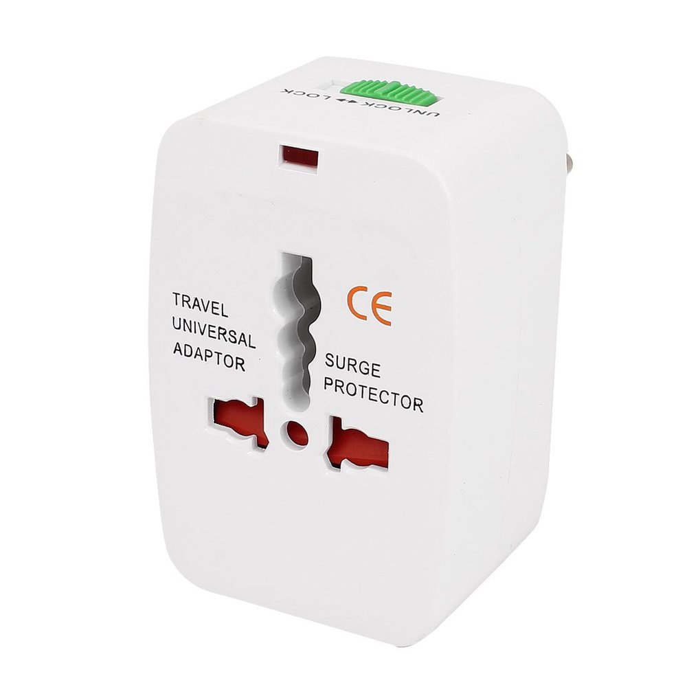 Aexit AU EU Distribution electrical UK US Worldwide Plug AC 110V-250V Surge Protector Travel Universal Adaptor