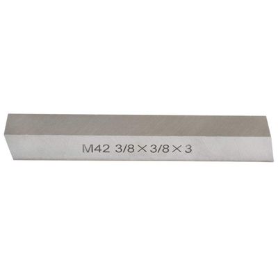 MH GLOBAL 3/8 Inch x 3/8 Inch x 3 Inch M42 HSS Square Type Tool Bits Lathe Cutter