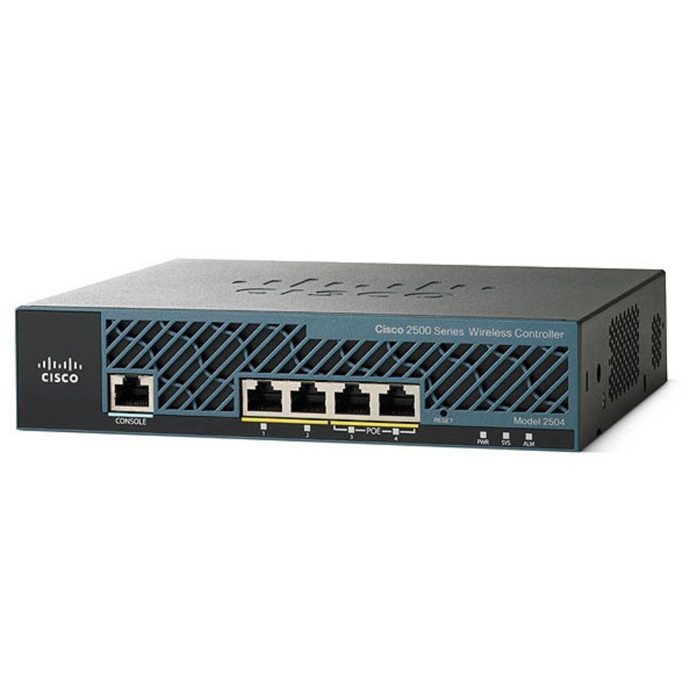 Cisco AIR-CT2504-25-K9 2500 Controller for Up to 25 Aps (Renewed)