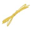 Aexit 2M 0.8mm Electrical equipment Inner Dia Polyolefin Flame Retardant Tube Yellow for Wire Repairing view 1