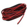 Aexit 21ft 1.5mm2 Transmission Red Black Dual Core Cable Wire for Car Auto Speaker LED view 1