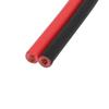 Aexit 21ft 1.5mm2 Transmission Red Black Dual Core Cable Wire for Car Auto Speaker LED view 2