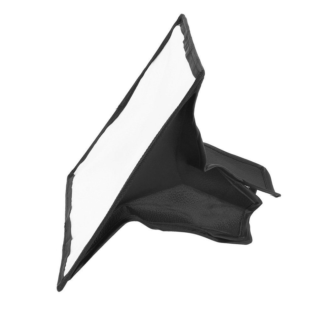 Aexit 30cm x Lighting fixtures and controls 20cm Universal Foldable Flash Light Diffuser Soft Box for DSLR Camera