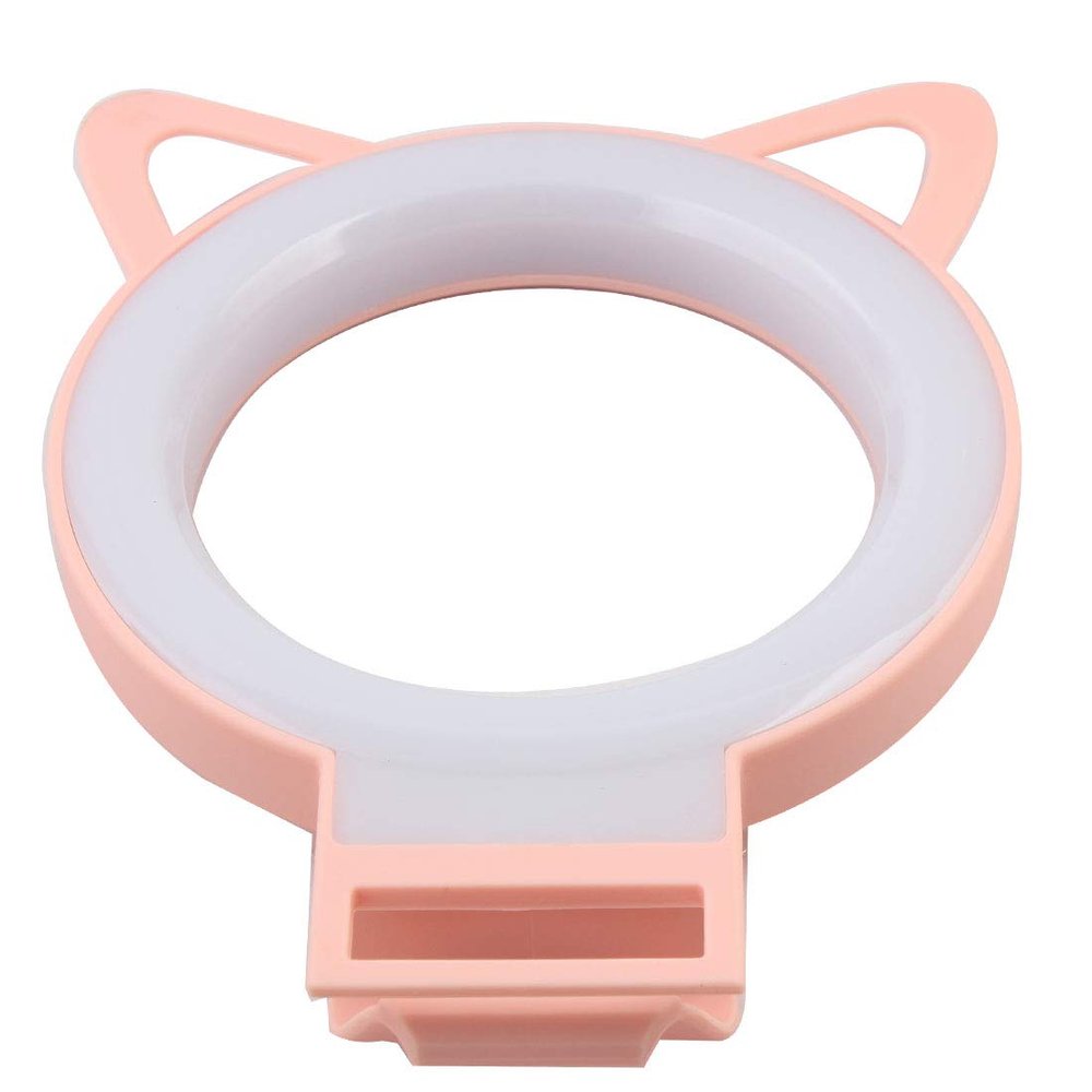 Aexit RK-13 Pink Lighting fixtures and controls 24 LEDs Ring Shape LED Flash Fill Light Lamp for Cellphone