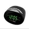 HANNLOMAX HX-116CR Alarm Clock Radio, AM/FM, 0.6 LED Display (Black) view 1