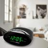 HANNLOMAX HX-116CR Alarm Clock Radio, AM/FM, 0.6 LED Display (Black) view 2