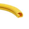 Aexit 2Pcs Flexible Transmission PVC Number Q Print 2.5mm2 Wire Cable Markers Label Yellow view 2