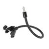 Aexit 50cm Length Lighting fixtures and controls Gooseneck Camera Mount Silver Tone Flash Shoe Mount + C-type Clamp view 2