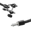 Aexit 50cm Length Lighting fixtures and controls Gooseneck Camera Mount Silver Tone Flash Shoe Mount + C-type Clamp view 4