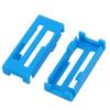 Aexit 5 Pcs Electrical equipment Extension Wire Cable Clip for RC Airplane Blue 31mm x 13mm x 6.5mm view 2