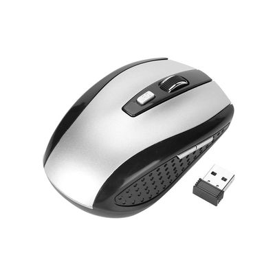 ASHATA Portble Mouse, 6D 2.4GHz Cordless Optical Mouse with USB Receiver for PC Laptop Computer/XP/Vista / 7 / Linux/and for Operating System.