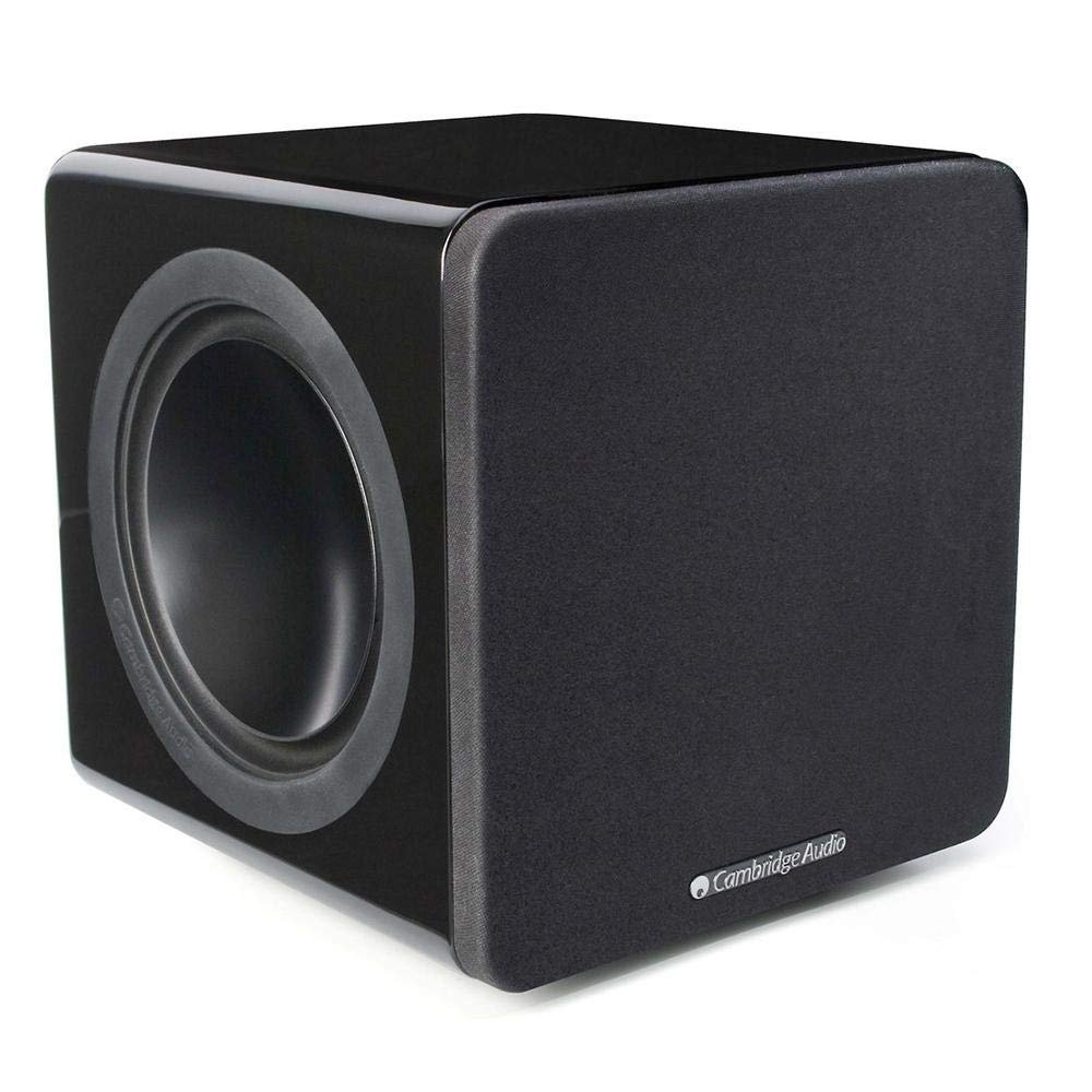 Cambridge Audio Minx X201-200 Watt Active Subwoofer Featuring Twin Auxiliary Bass Drivers and Fully Adjustable Sound - Black