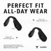 ToughAsNails 2 Pairs Replacement Rubber Kits Ear Socks and Nose Pads for Oakley Radar Path/Edge/Range/Pitch/Radar XL Sunglasses Black&Red view 4