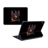 MightySkins Skin Compatible with Apple iPad Pro Smart Keyboard 11" (2018) - Eagle and Flag - Protective, Durable, and Unique Vinyl Decal wrap Cover - Easy to Apply, Remove - Made in The USA view 1
