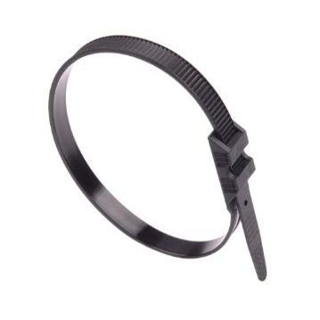 500 - 2000 Low Profile Cable Zip Ties Nylon Black UV Resistant (7" - 20") (2000, 14" 120lb)