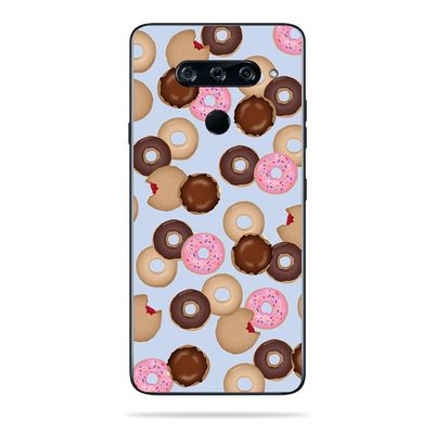 MightySkins Skin Compatible with LG V40 ThinQ - Donut Binge | Protective, Durable, and Unique Vinyl Decal wrap Cover | Easy to Apply, Remove, and Change Styles | Made in The USA