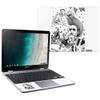 MightySkins Skin Compatible with Samsung Chromebook Plus LTE (2018) - Disoriented | Protective, Durable, and Unique Vinyl Decal wrap Cover | Easy to Apply, Remove, and Change Styles | Made in The USA view 1