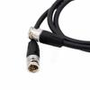HangTon 12G 4K Raw SDI Coaxial Video Cable BNC to BNC Canare LV-61S 75 ohm for ARRI RED Atomos Camera Monitor Flexible Shielded 1.5M Black view 2