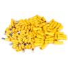 Davitu 100pcs Davitu Insulated Wire Crimp Terminals Male & Female Spade Blade Connectors 2.5mm-6.5mm2/12-10 AWG Yellow view 1