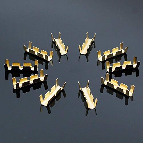 Davitu 100pcs/lot U-shaped terminal tab cold inserts connectors cold terminal small teeth fascia terminal,0.5-1.5mm2