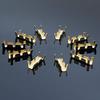 Davitu 100pcs/lot U-shaped terminal tab cold inserts connectors cold terminal small teeth fascia terminal,0.5-1.5mm2 view 2
