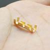 Davitu 100pcs/lot U-shaped terminal tab cold inserts connectors cold terminal small teeth fascia terminal,0.5-1.5mm2 view 3