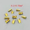 Davitu 100pcs/lot 452-1 U-shaped terminal tab cold inserts connectors/terminal connector cable/wire cable lug,0.2-0.75mm2 view 1