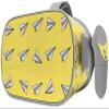 Decal Style Skin Wrap Compatible with Oculus Go Headset - Paper Planes Yellow (Oculus NOT Included) view 1